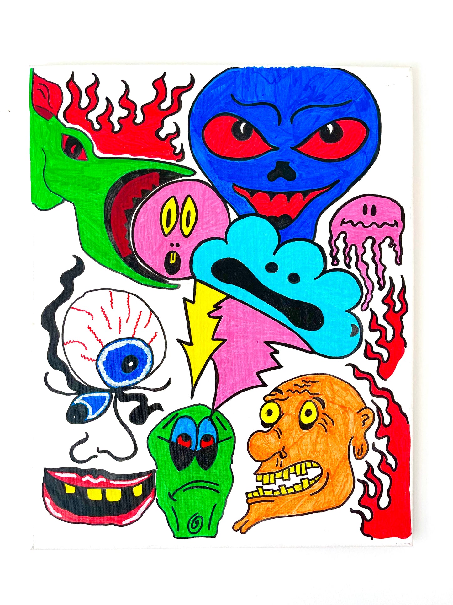 Krazy Sh!t Painting 12x18