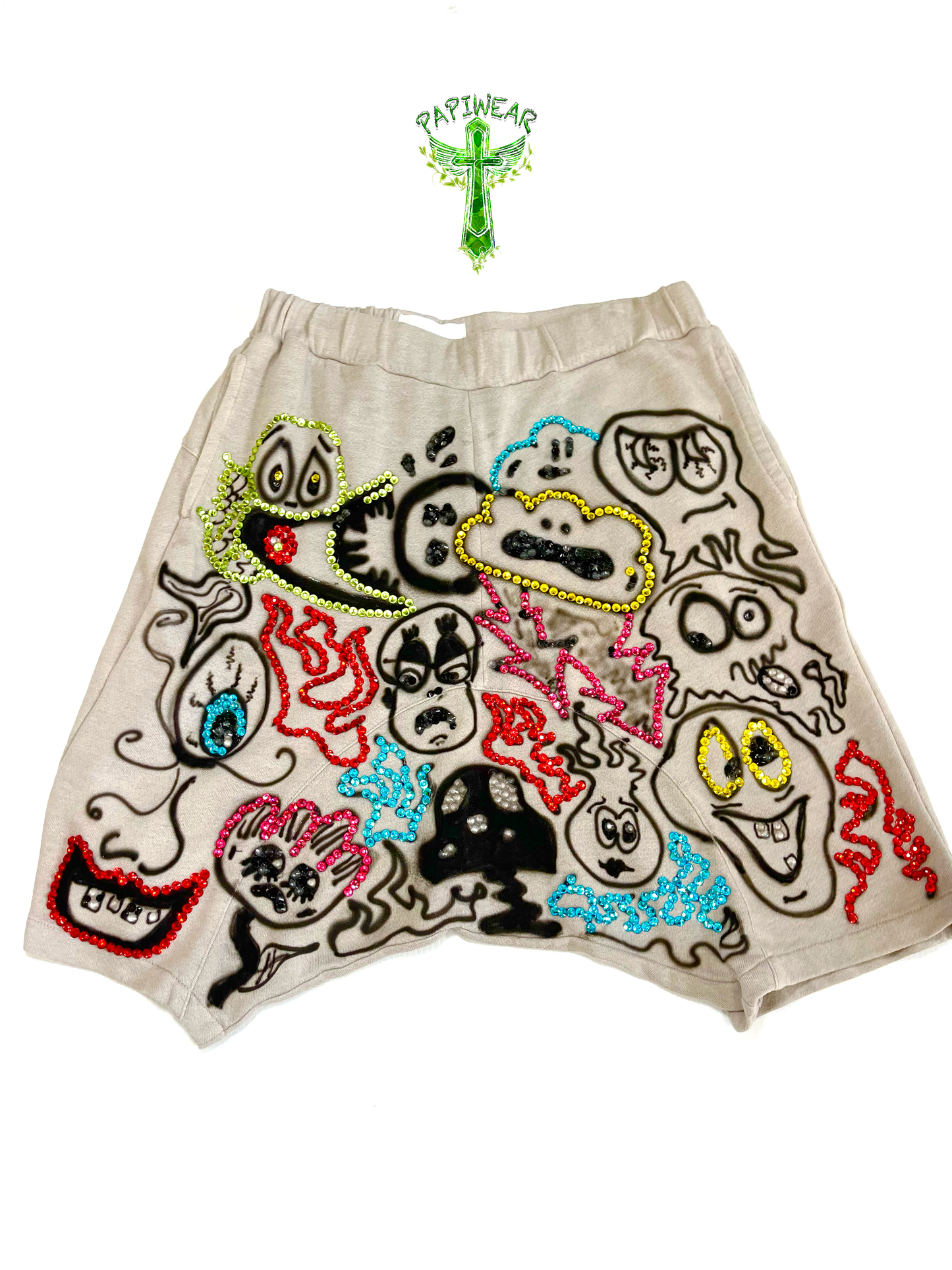 PapiWear Airbrushed Shorts