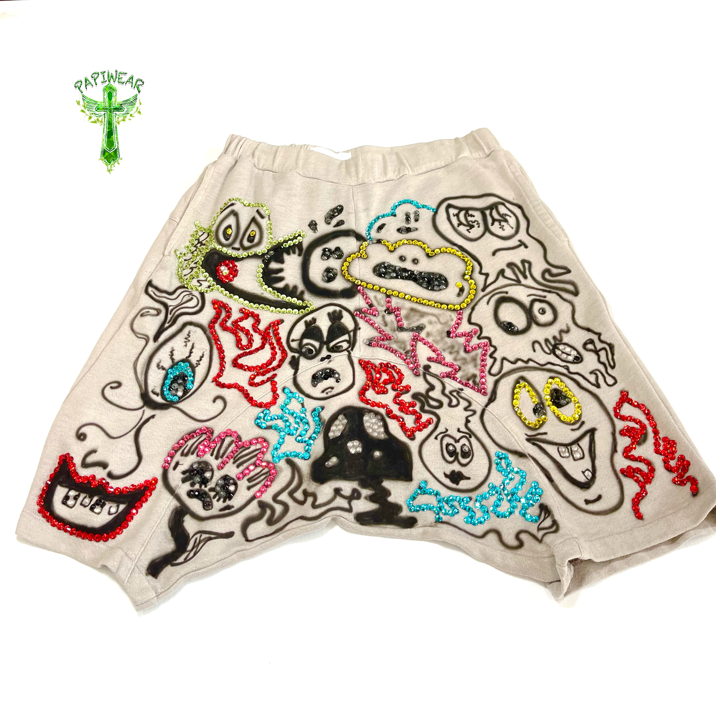 PapiWear Airbrushed Shorts