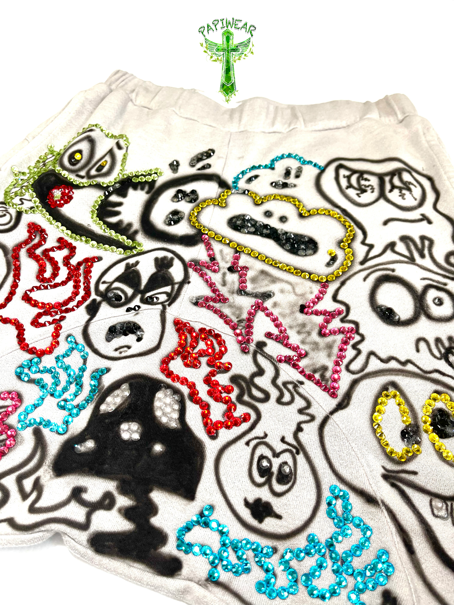 PapiWear Airbrushed Shorts